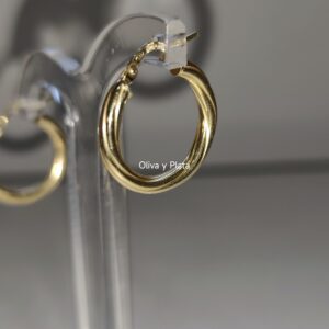 Aros trenzado basic 25 mm