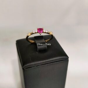 Anillo susurro rosa